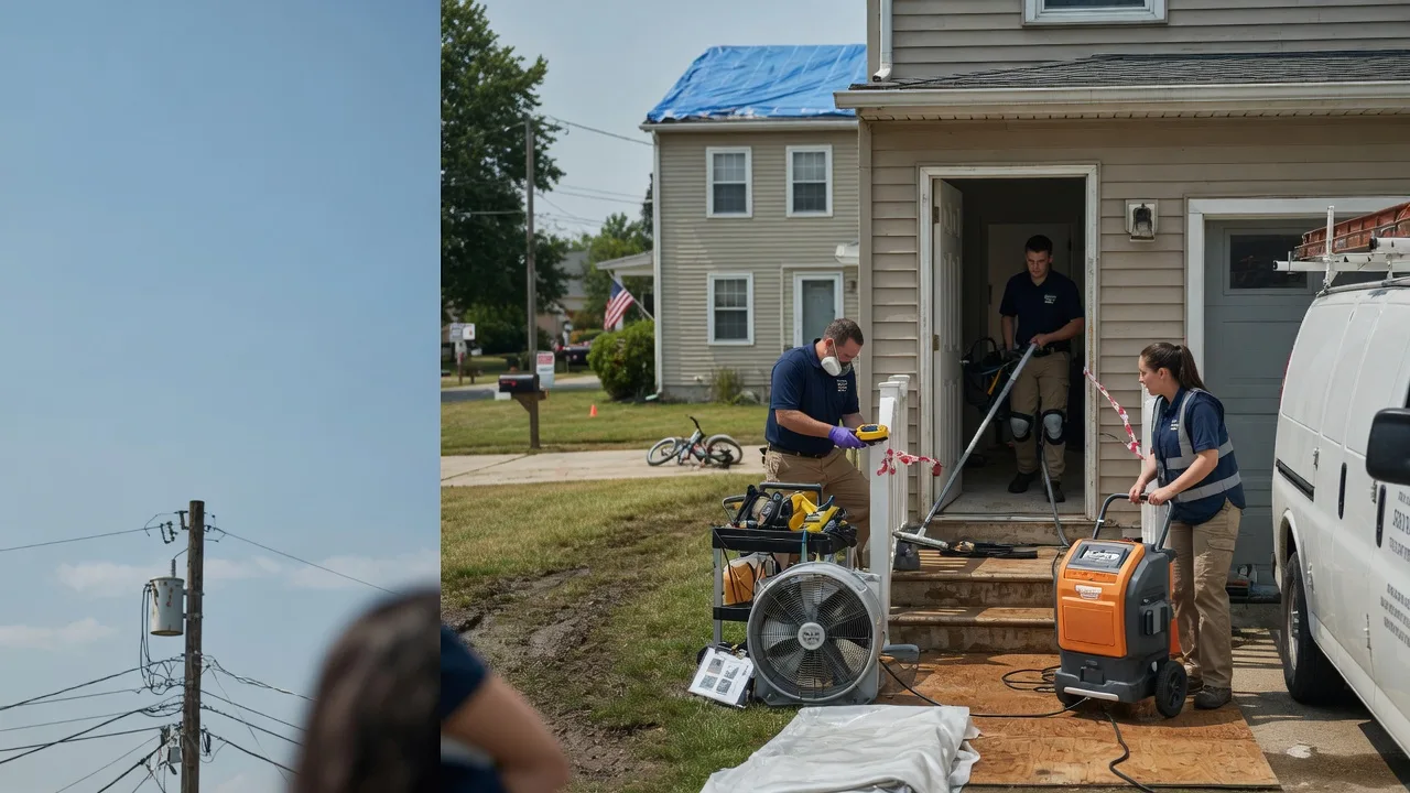 Water Damage Repair in Pickerington, OH near me